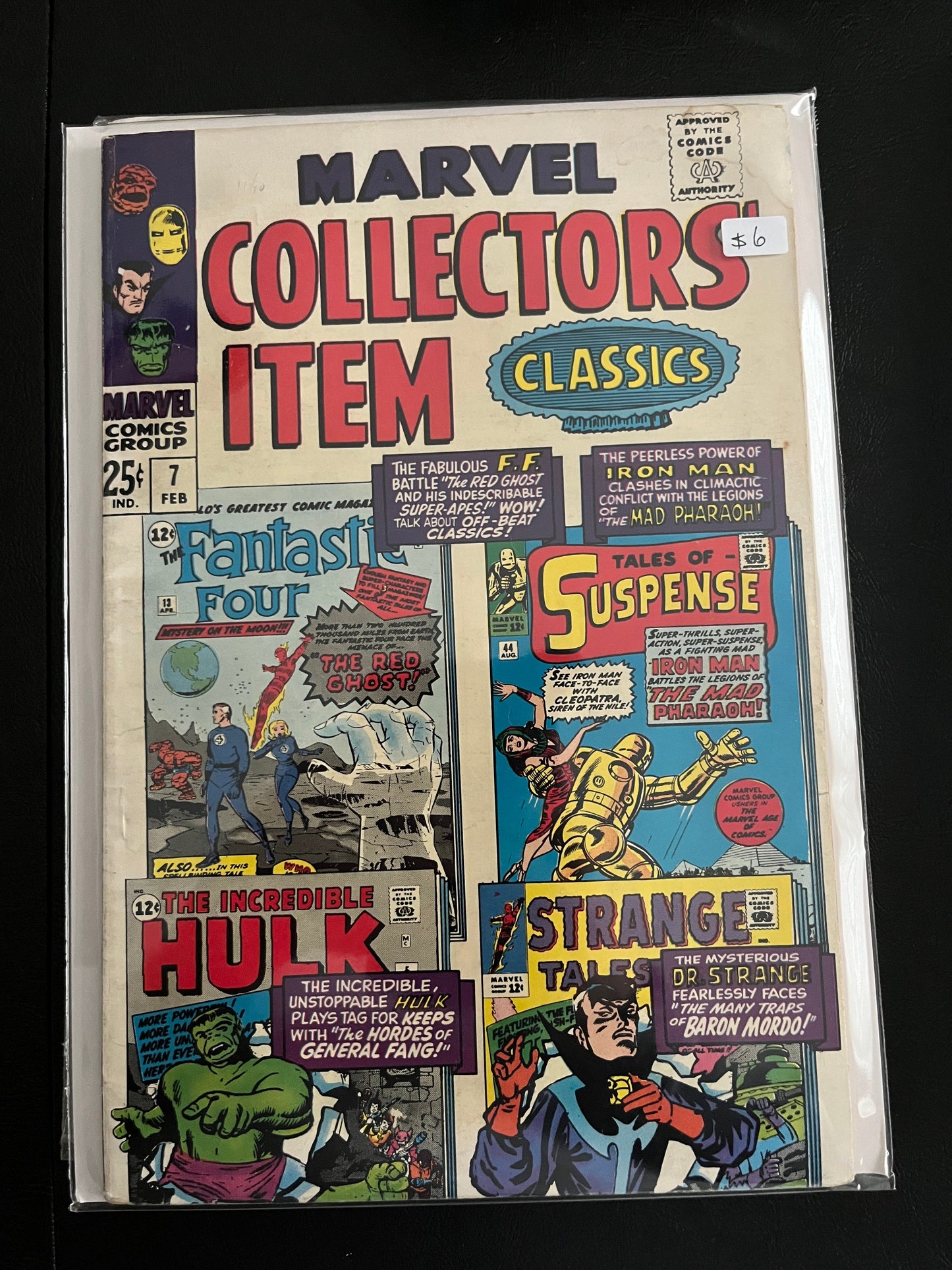 Marvel Collectors' Item Classics 7 VG