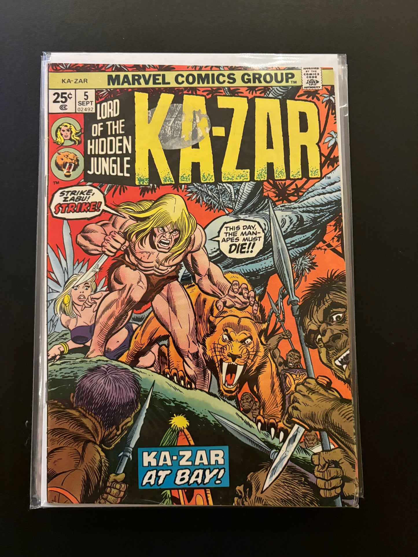 Ka-Zar Volume 2 5 G