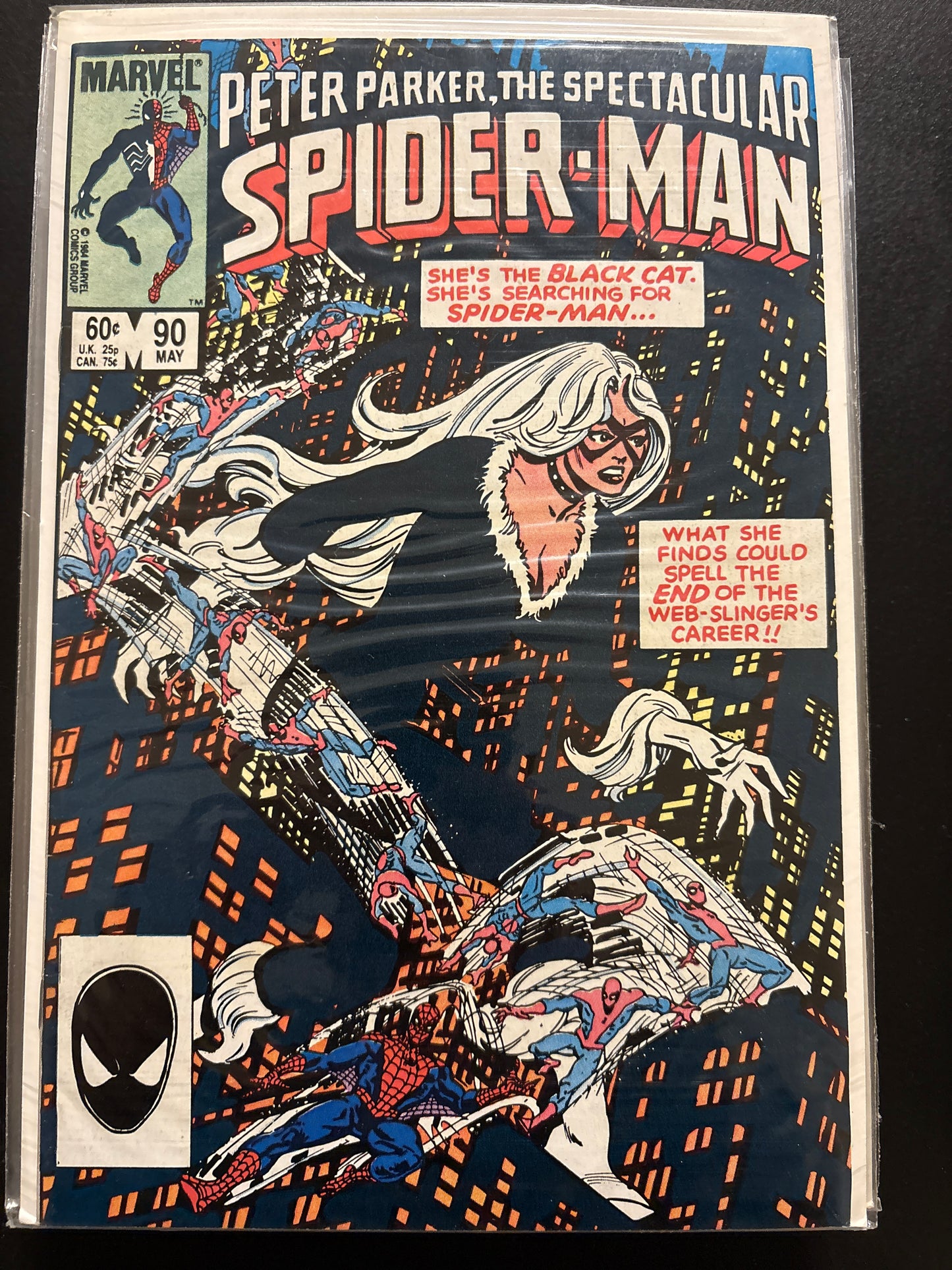 Peter Parker the Spectacular Spider-Man 90 VF+