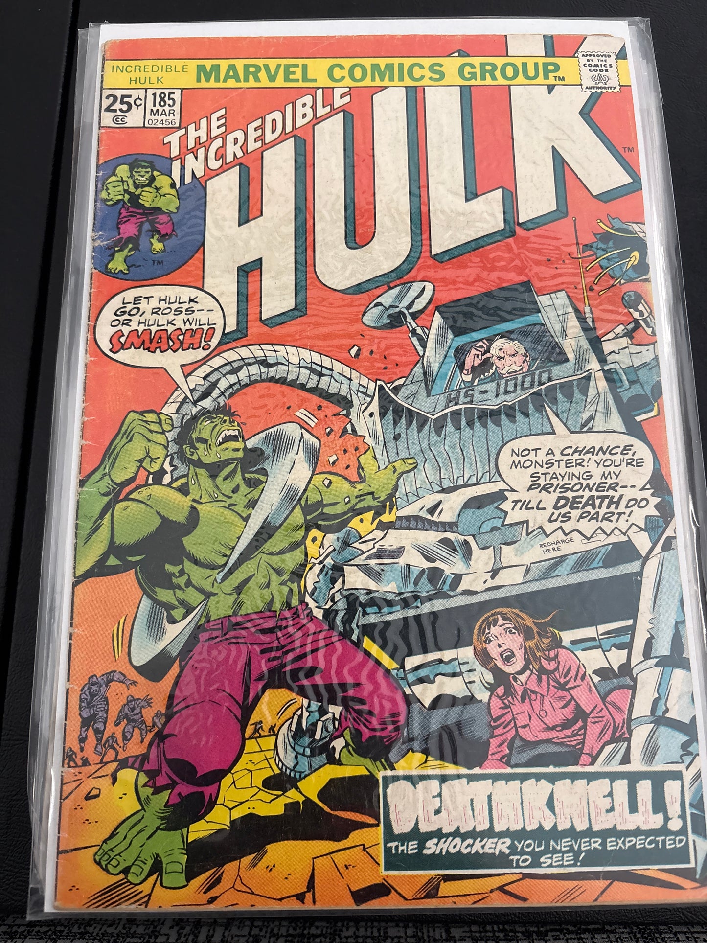 Incredible Hulk 185 G