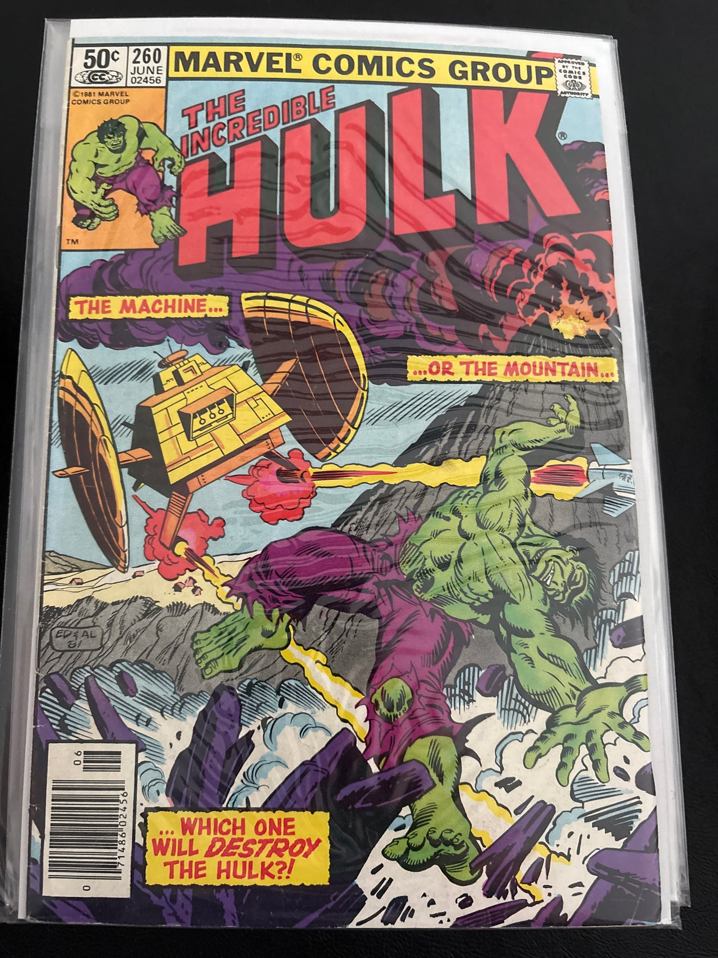 Incredible Hulk 260 F+