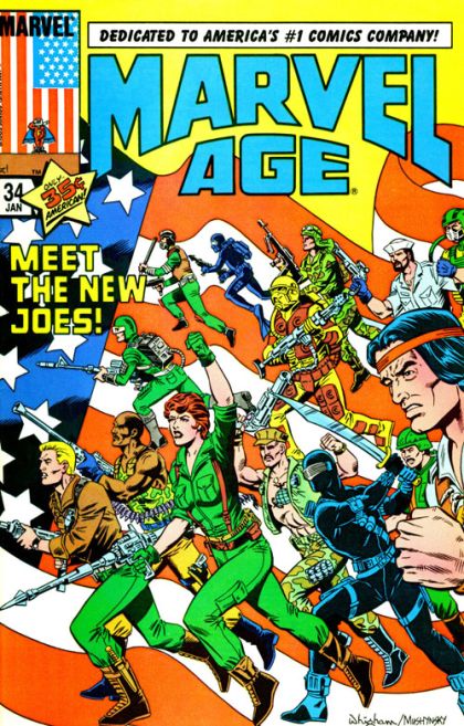 Marvel Age 34 NM