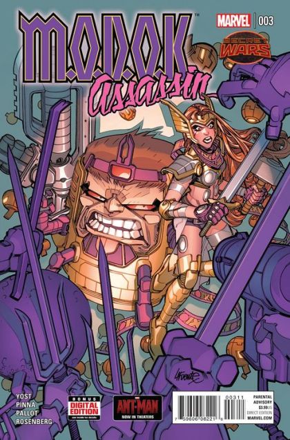 Secret Wars: M.O.D.O.K. Assassin 3 NM