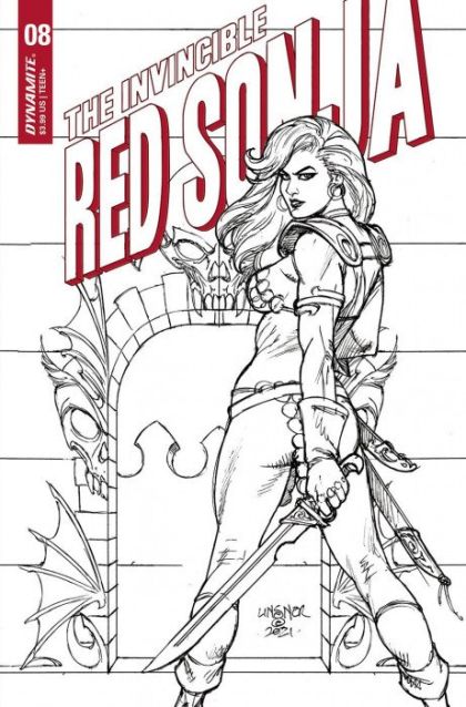 The Invincible Red Sonja 8 NM