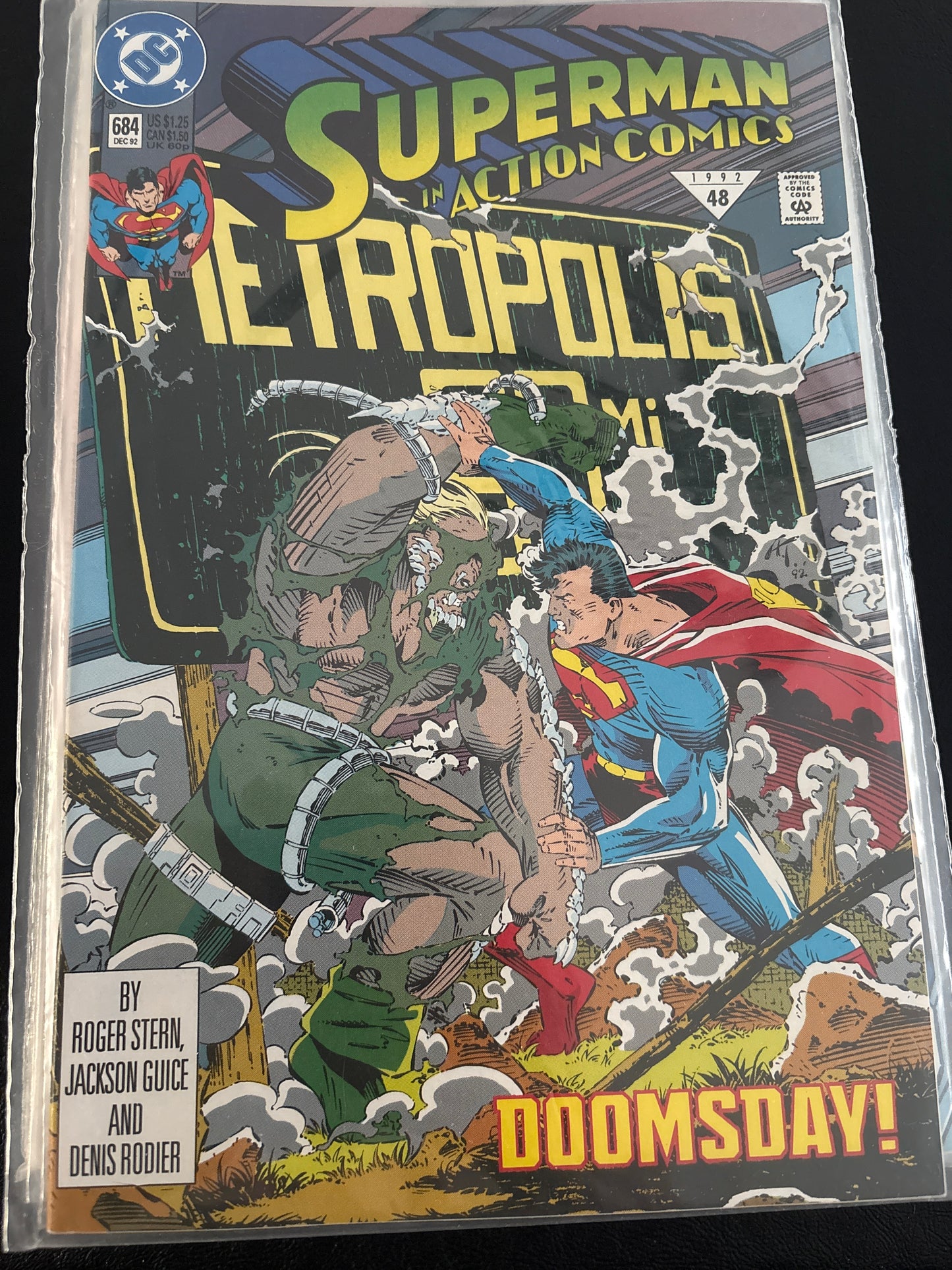 Action Comics 684 VF+