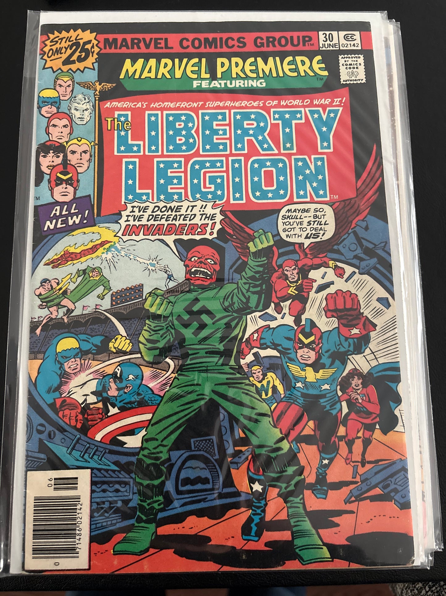 Marvel Premiere: Liberty Legion 30 F
