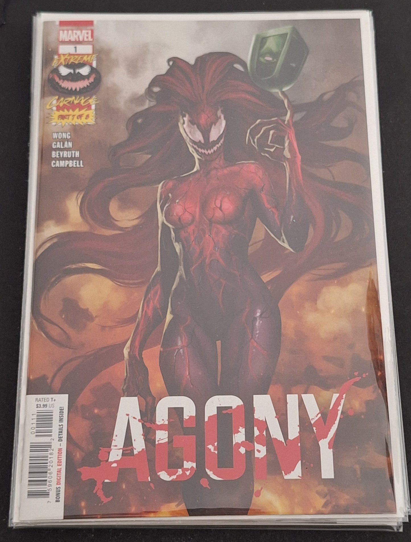 Extreme Carnage: Agony 1 NM