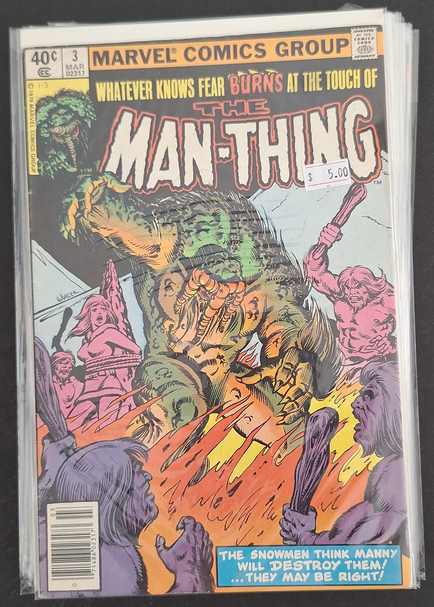 Man-Thing 3 VG