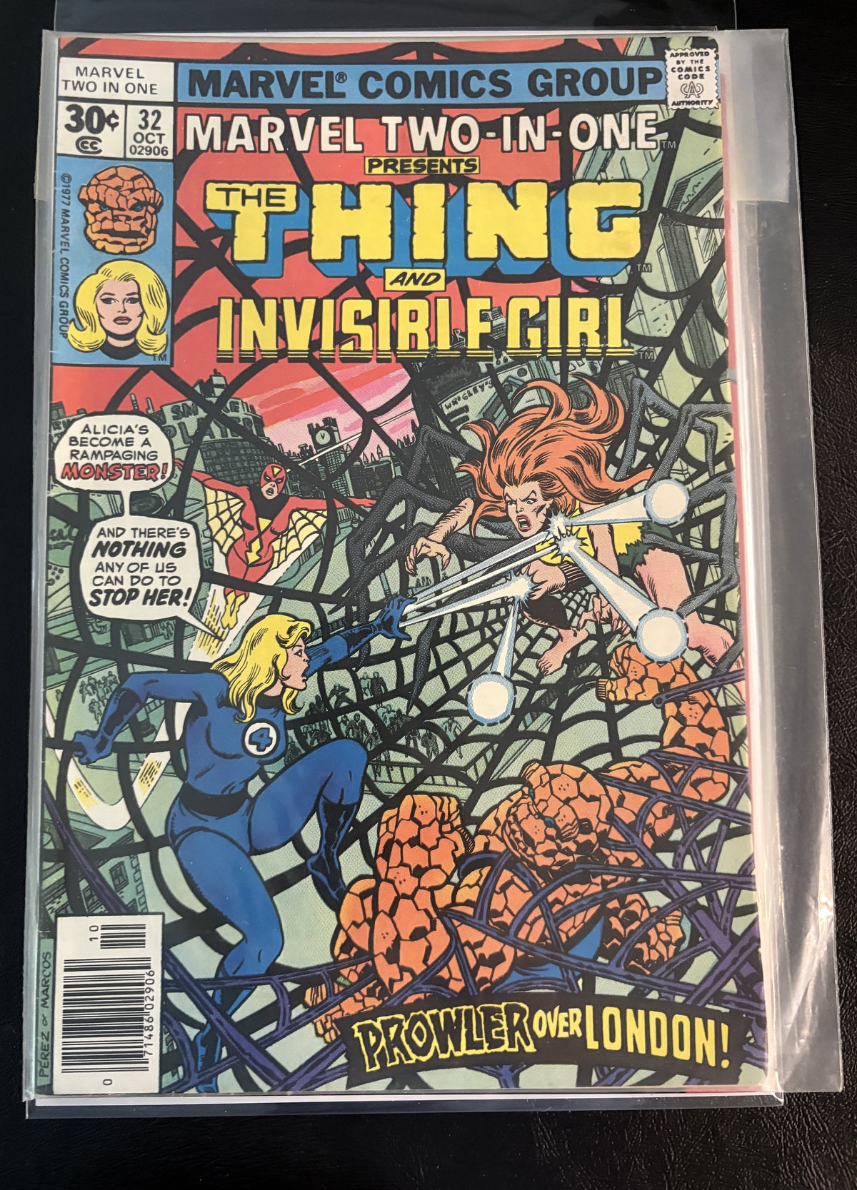 Marvel Two-in-One (Thing/Invisible Girl) 32 F
