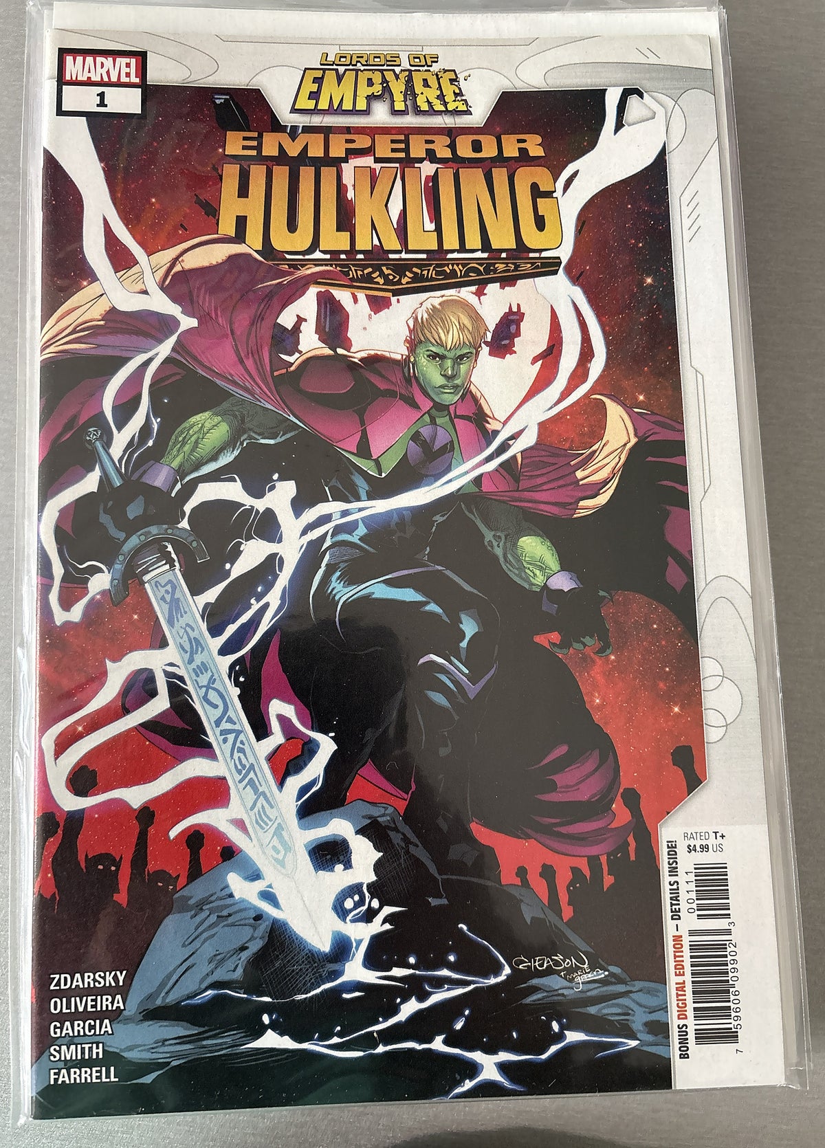 Lords of Empyre: Emperor Hulkling 1 NM