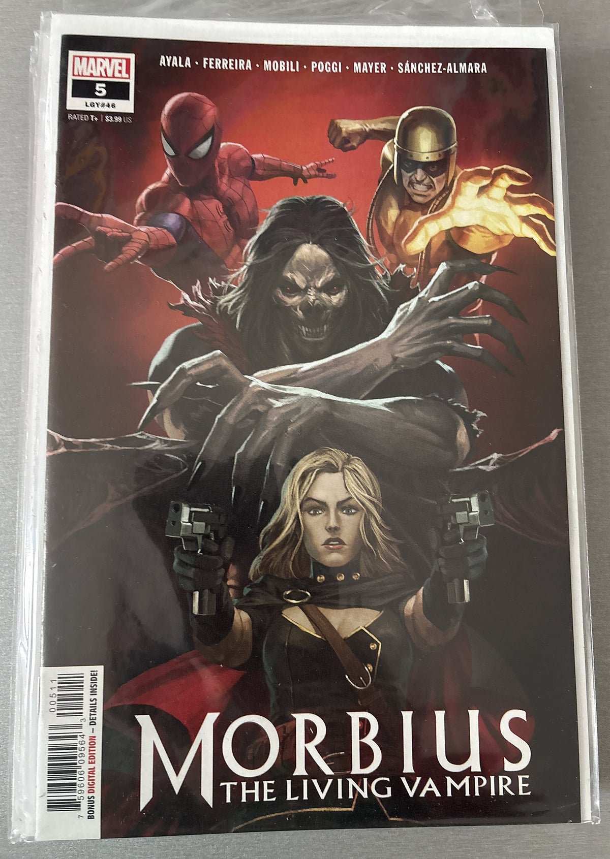 Morbius: The Living Vampire 5 NM