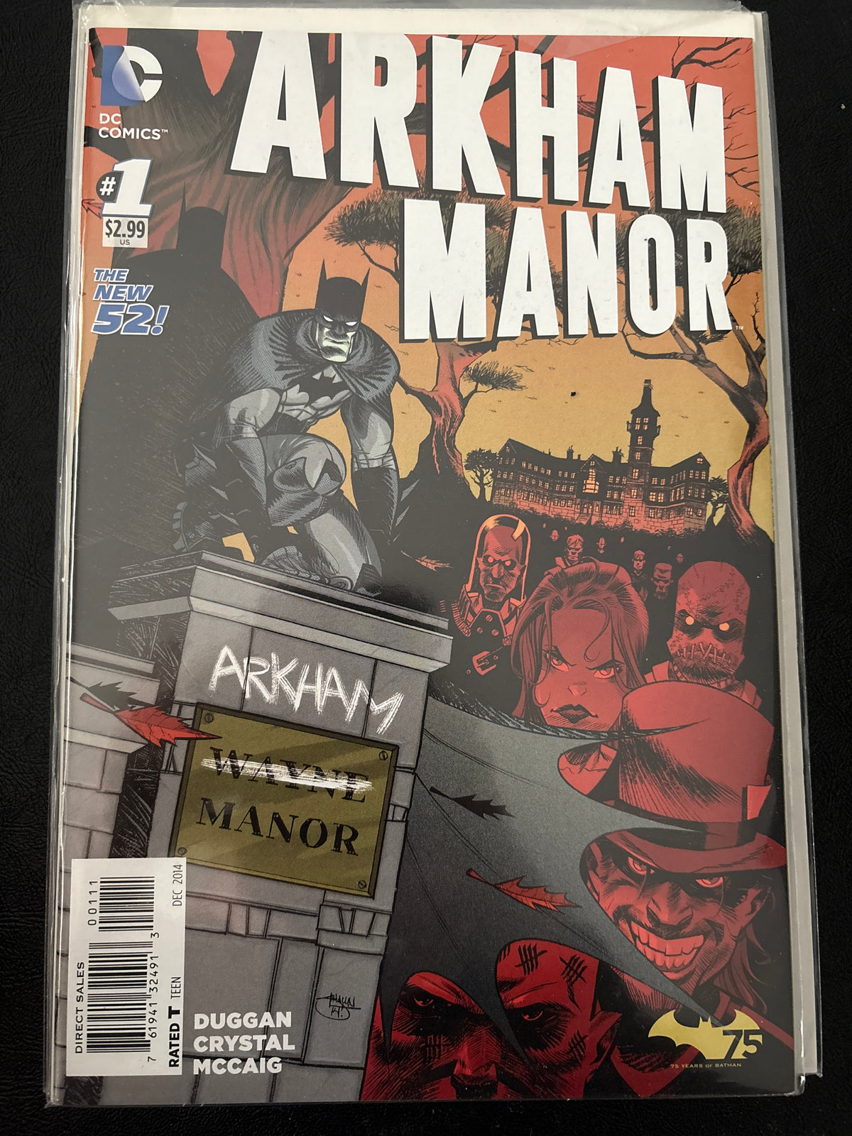 Arkham Manor 1 NM
