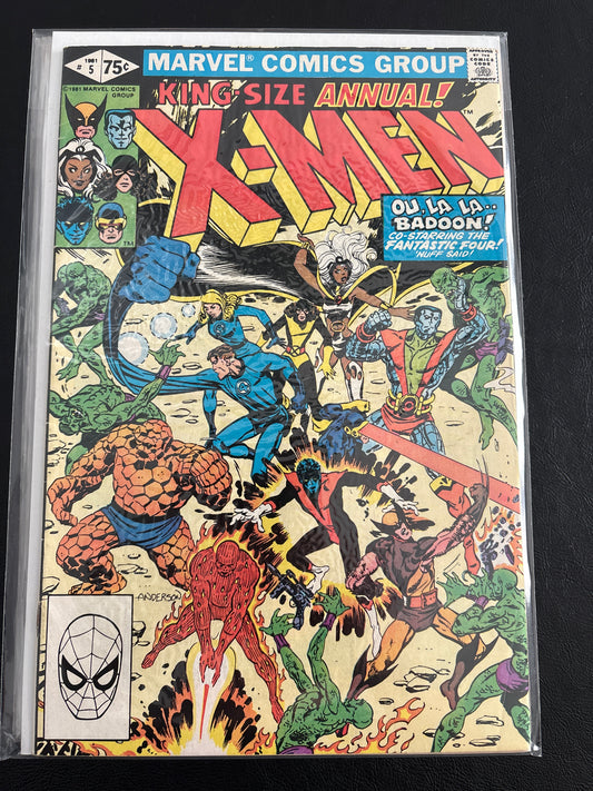 X-Men King-Size Annual 5 F