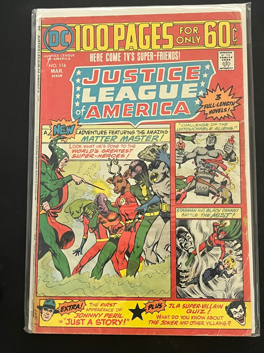 Justice League of America 116 F