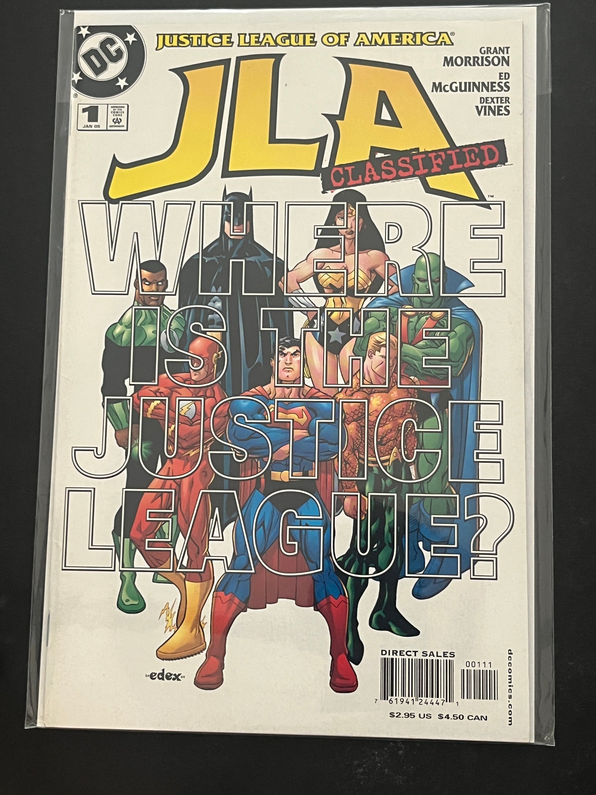Justice League of America Classified 1 High grade