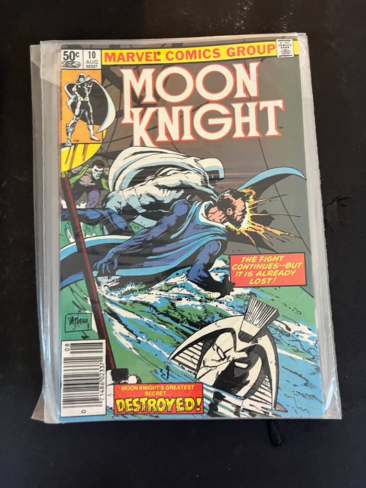 Moon Knight, Vol. 1  10  VF+