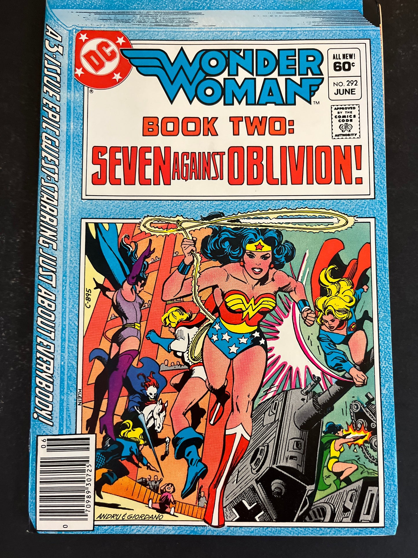 Wonder Woman, Vol. 1 292 VF+