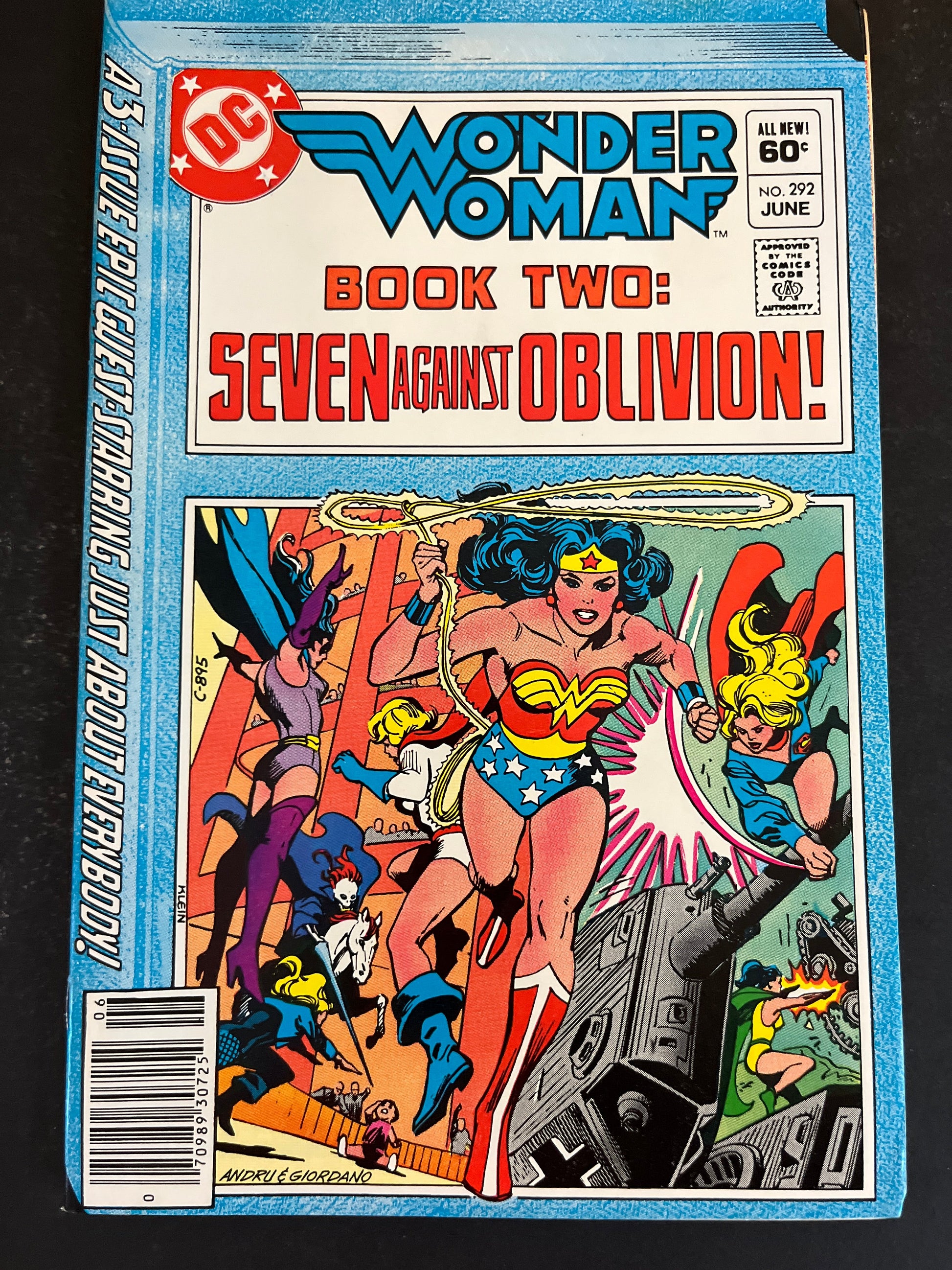 Wonder Woman, Vol. 1 292 VF+