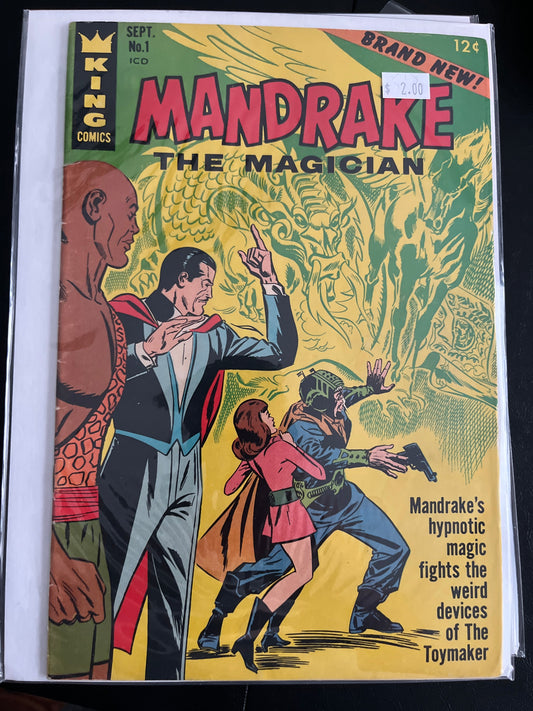 Mandrake the Magician (King Comics) 1 VF-