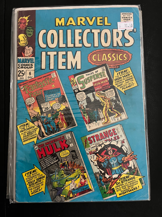 Marvel Collectors' Item Classics 6 F