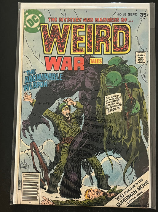 Weird War Tales  55  VG
