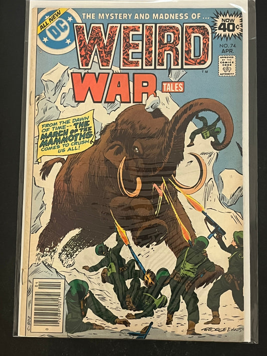 Weird War Tales  74  VG+