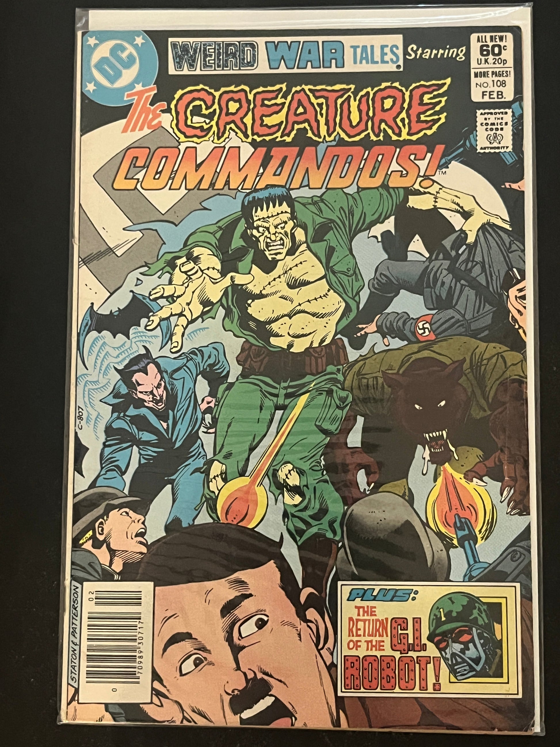 Weird War Tales 108 F/VF