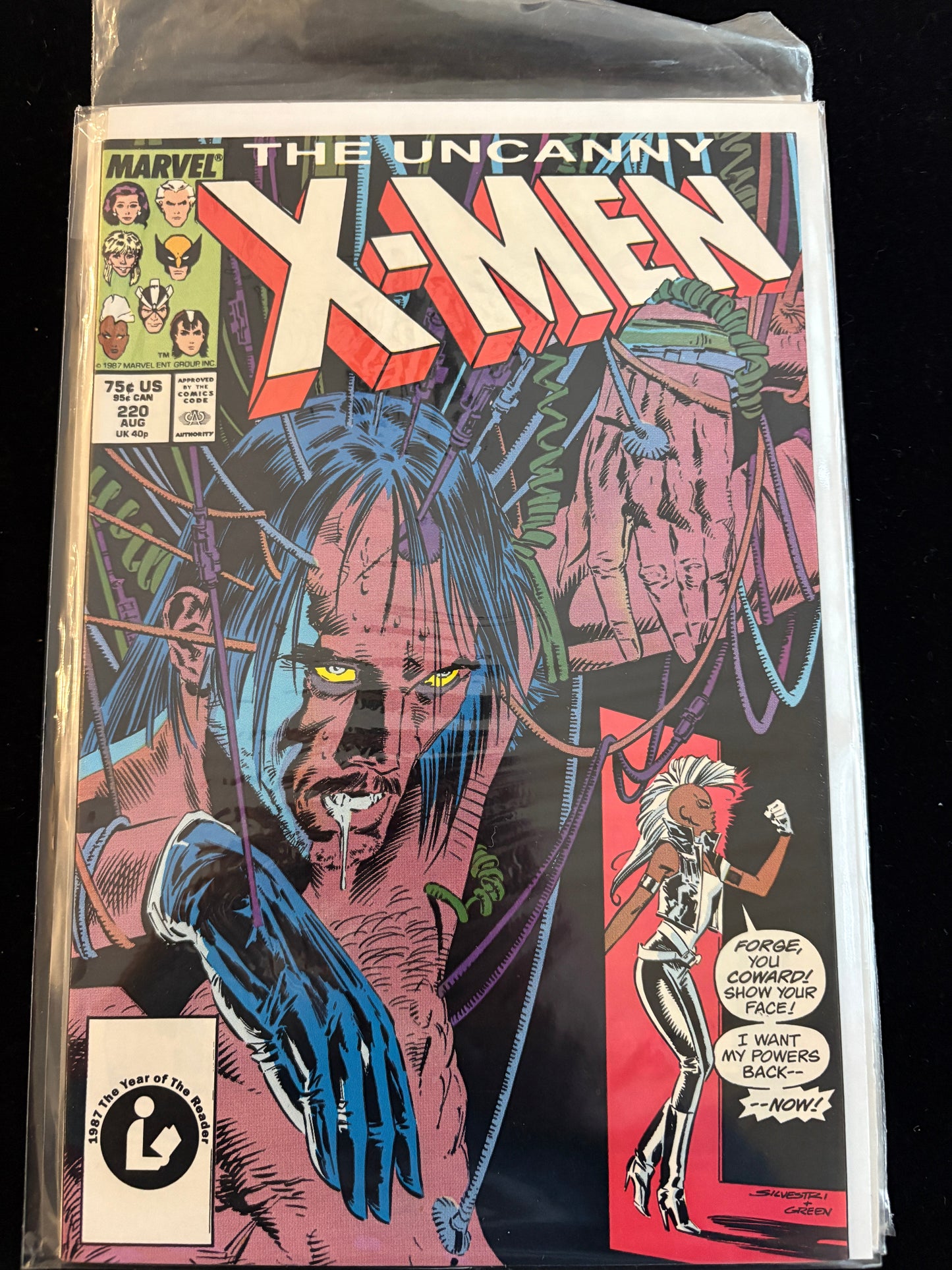 Uncanny X-Men 220 NM