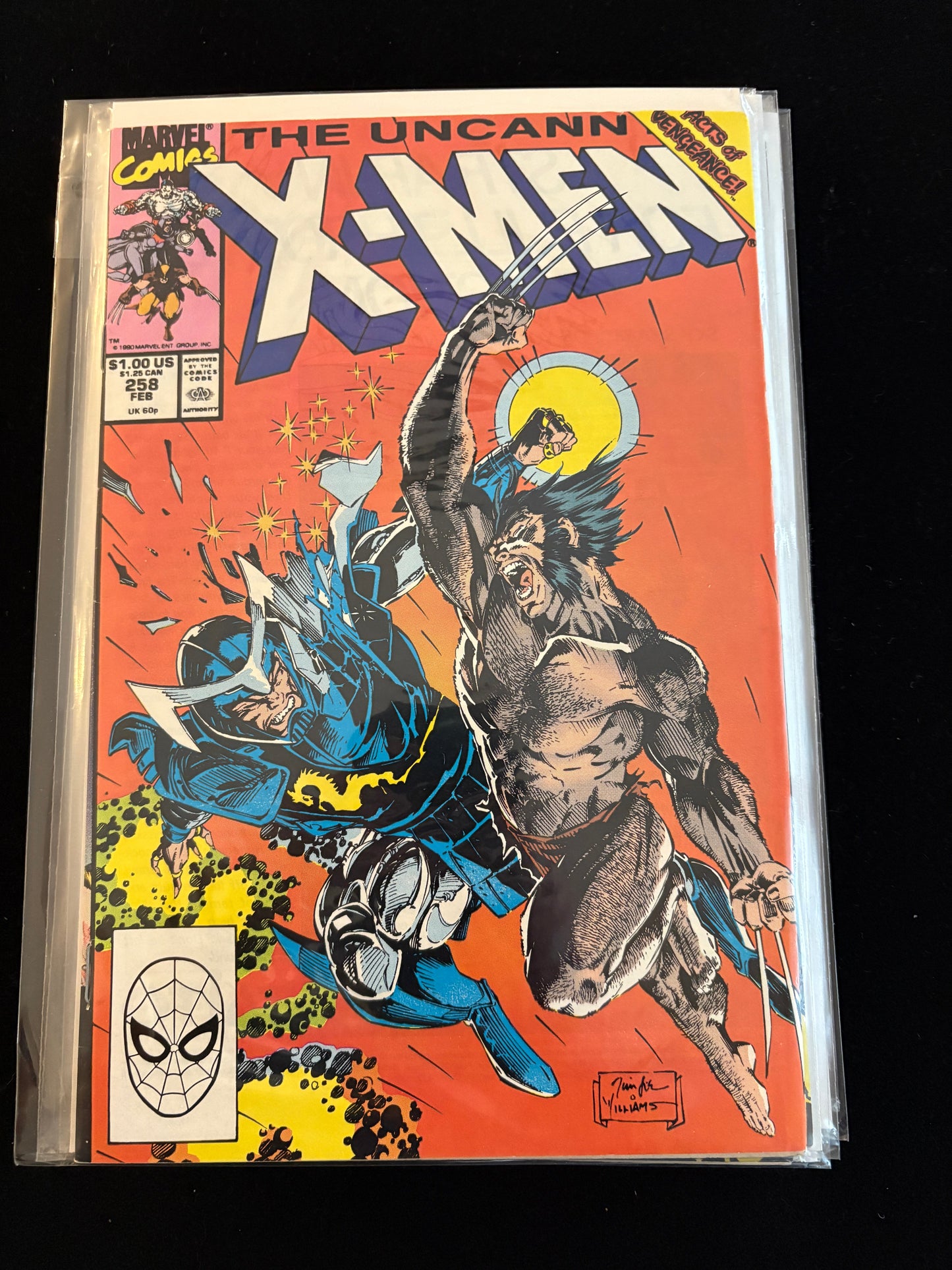 Uncanny X-Men 258 VF