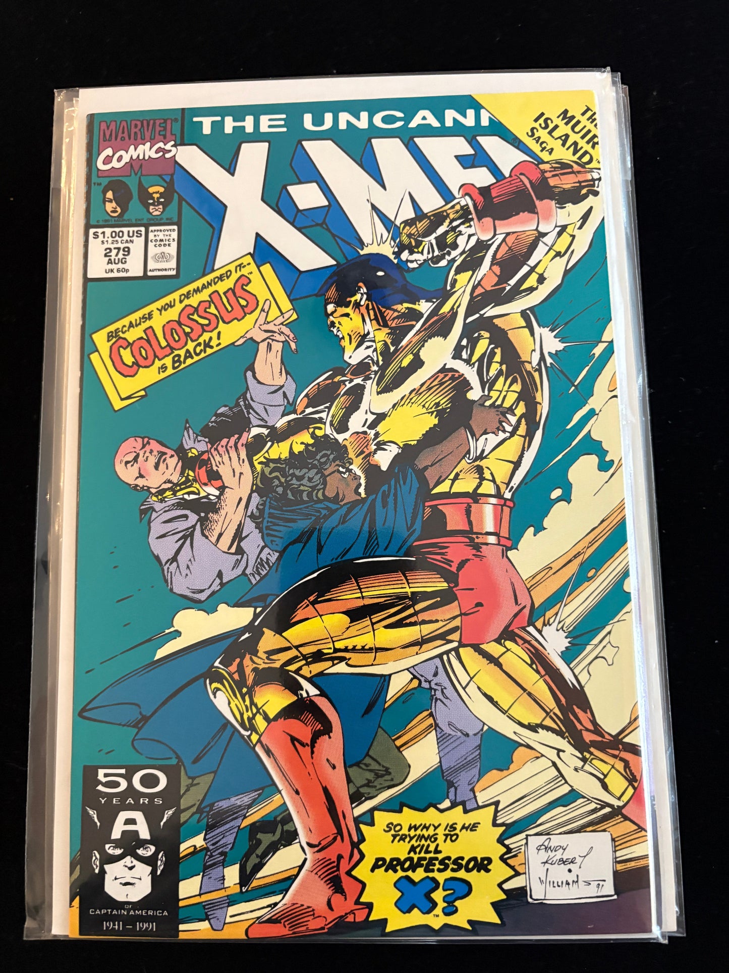 Uncanny X-Men 279 NM