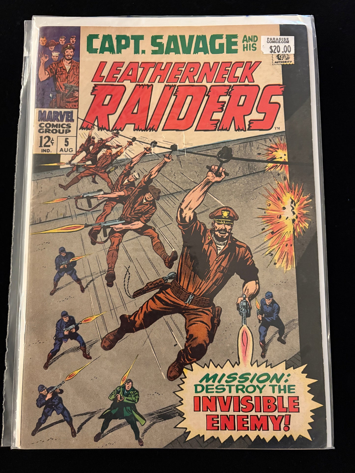 Captain Savage and his Leatherneck Raiders 5 VF