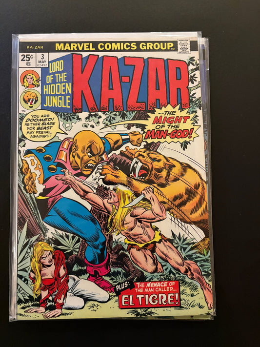 Ka-Zar Volume 2 3 VF+