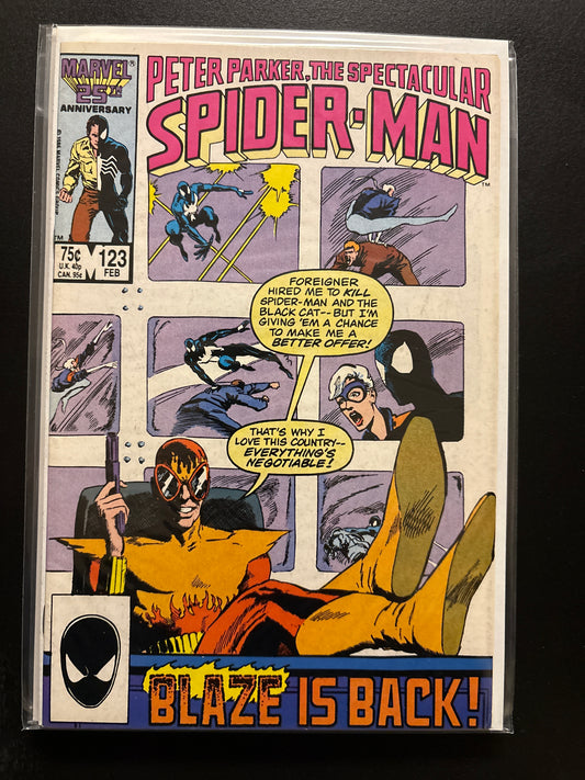Peter Parker the Spectacular Spider-Man 123 F/VF