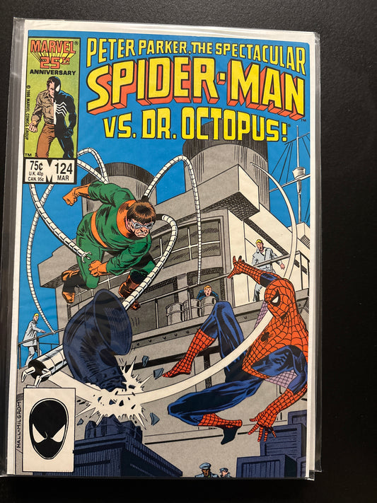 Peter Parker the Spectacular Spider-Man 124 NM