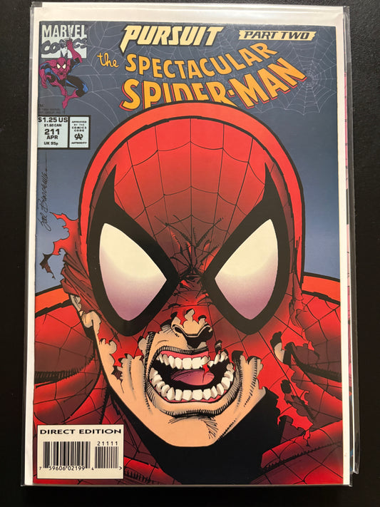 Peter Parker the Spectacular Spider-Man 211 NM