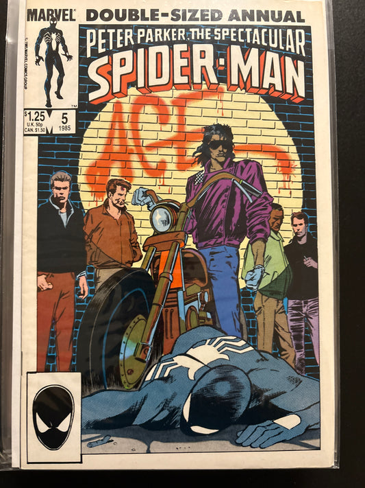 Peter Parker the Spectacular Spider-Man Annual 5 NM