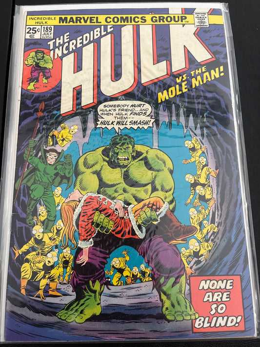 Incredible Hulk 189 VF