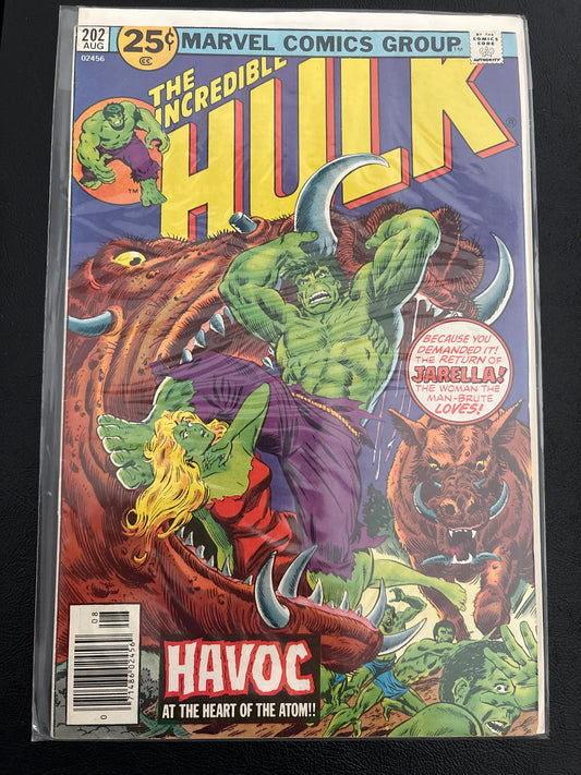 Incredible Hulk 202 VF+