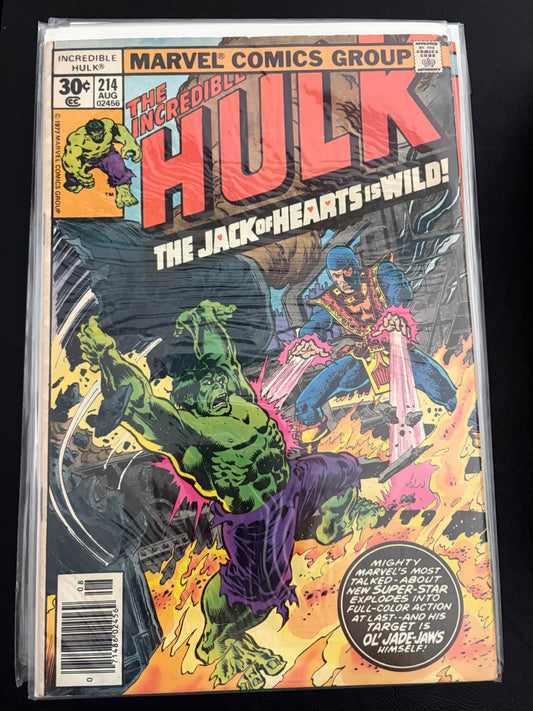 Incredible Hulk 214 F