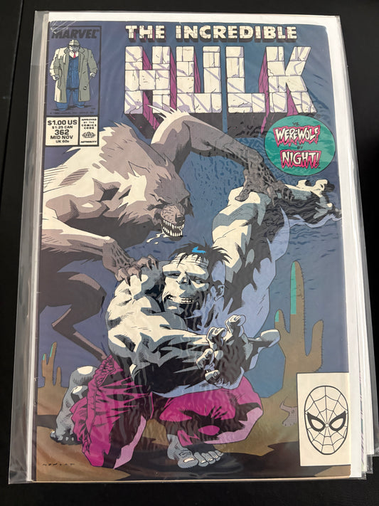 Incredible Hulk 362 VG