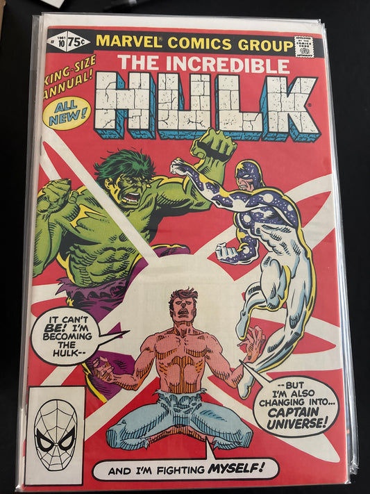 Incredible Hulk Annual 10 VF+
