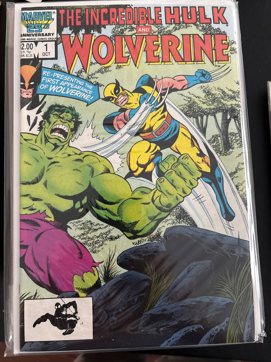 Incredible Hulk vs. Wolverine 1 VF+