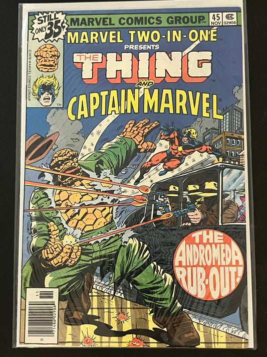 Marvel Two-In-One 45 VF