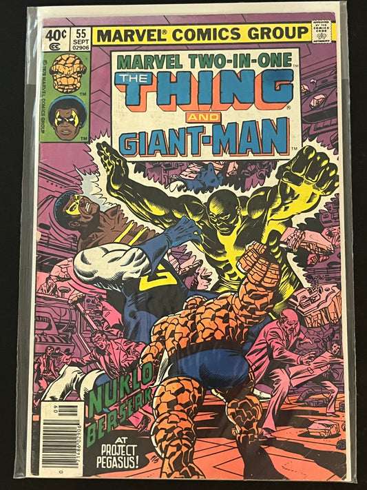 Marvel Two-In-One 55 VF