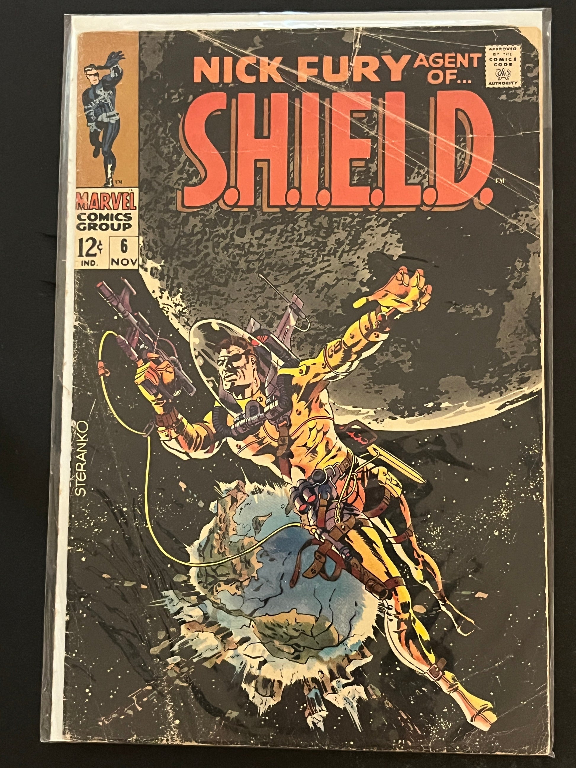 Nick Fury Agent of S.H.I.E.L.D 6 Low Grade