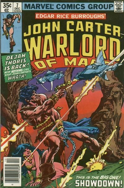 John Carter, Warlord of Mars 7 NM