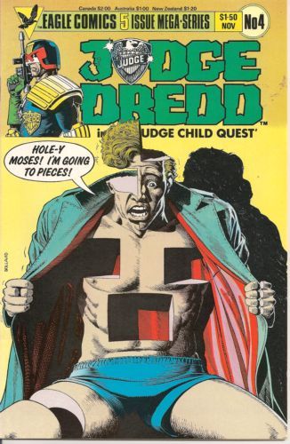 Judge Dredd in The Judge Child Quest 4 NM