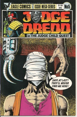 Judge Dredd in The Judge Child Quest 5 NM
