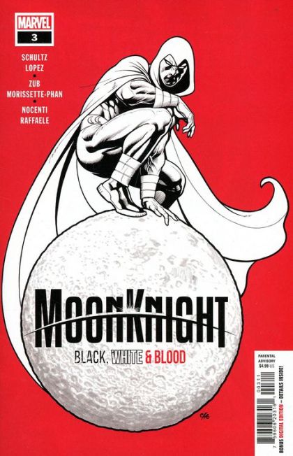 Moon Knight: Black, White & Blood 3 NM