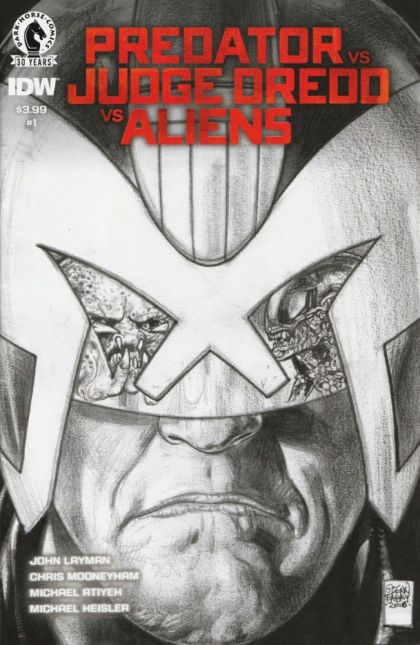 Predator vs Judge Dredd vs Aliens 1B NM